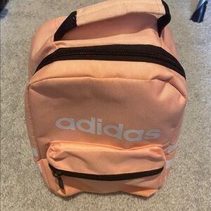 Adidas Coral Lunchbox with Black Accents NWOT